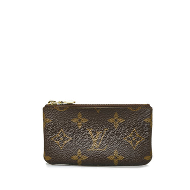 Louis Vuitton Monogram Pochette Cles Wallet Coin Purse