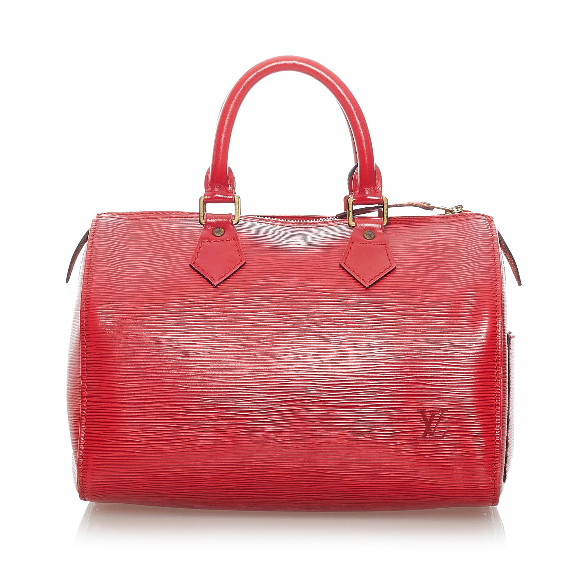 Louis Vuitton EPI Leather Speedy 25 in Red