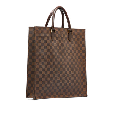 LOUIS VUITTON Damier Ebene Venice Sac Plat Handbag