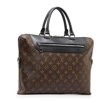 Louis Vuitton Porte Documents Jour Monogram Macassar Office Bag