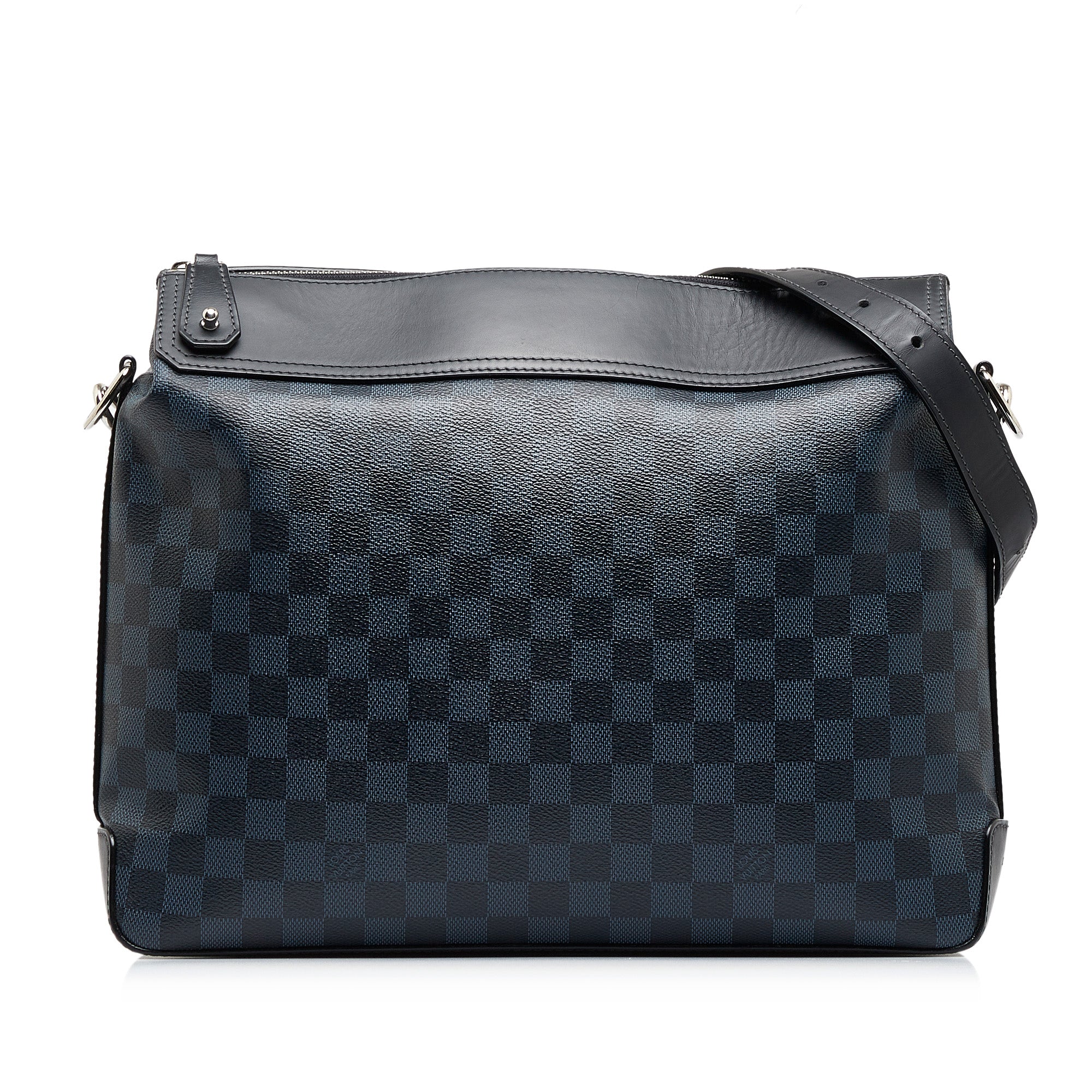 image of Blue Louis Vuitton Damier Cobalt Greenwich Messenger Crossbody Bag