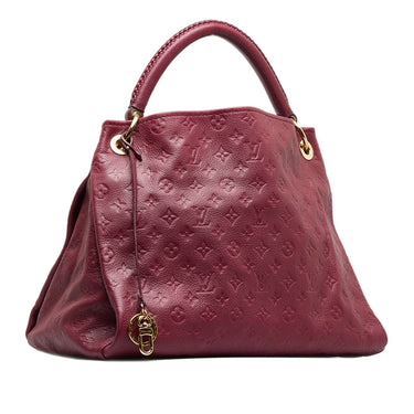 Louis Vuitton - Authenticated Twice Handbag - Leather Red Plain for Women, Very Good Condition