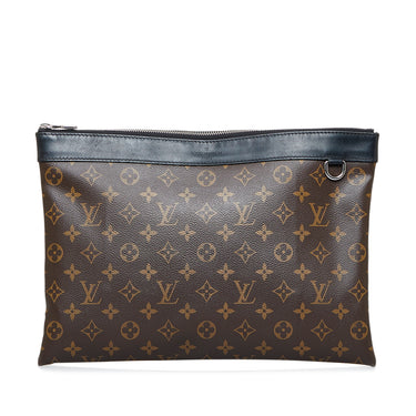 Louis Vuitton - Authenticated Pochette Jour GM Bag - Cloth Black for Men, Very Good Condition