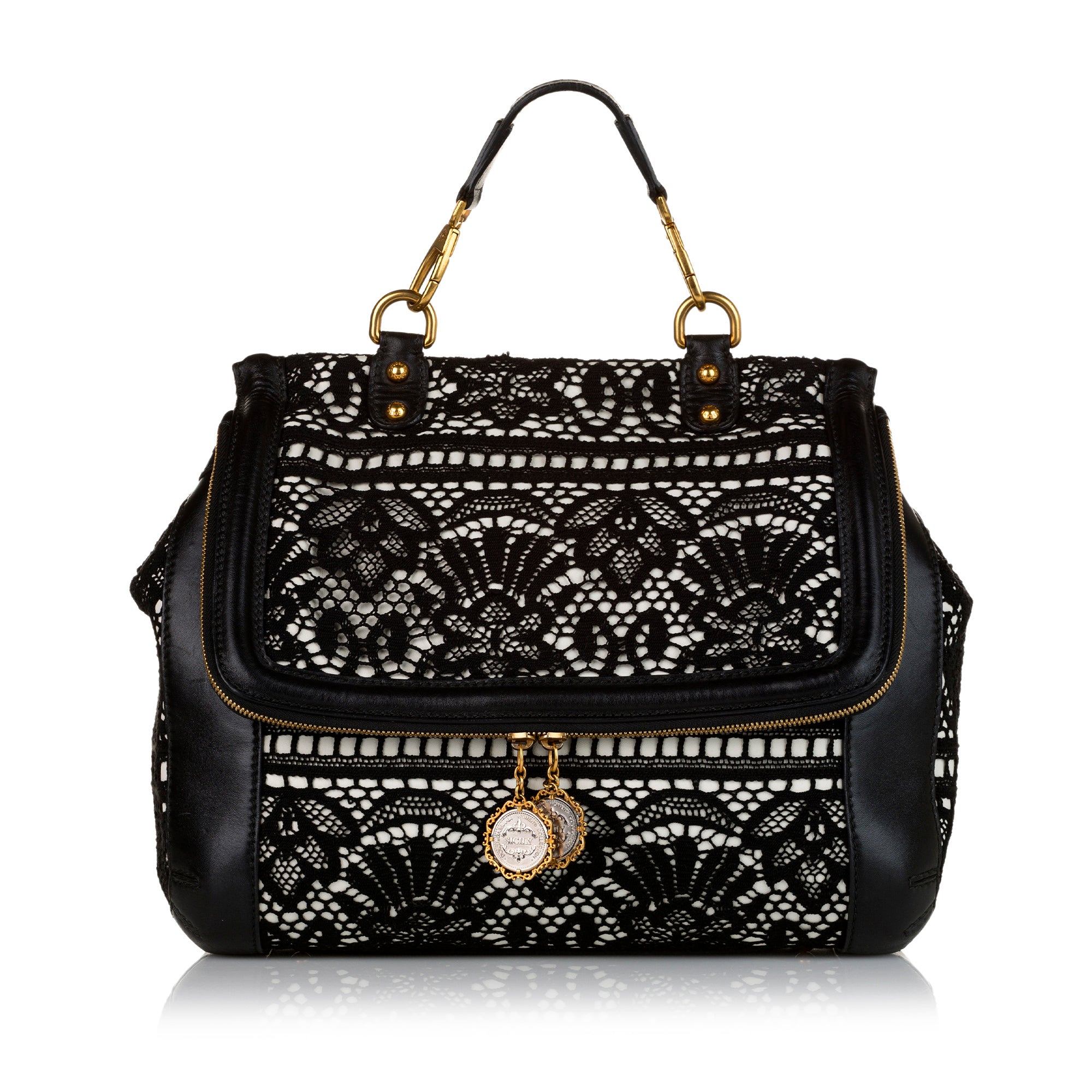 Dolce & Gabbana - Miss Sicily Slim Lace Black