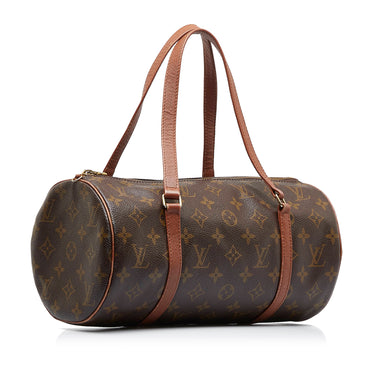 LOUIS VUITTON Papillon 30 Monogram WomenHandbag Brown Discontinued  produc