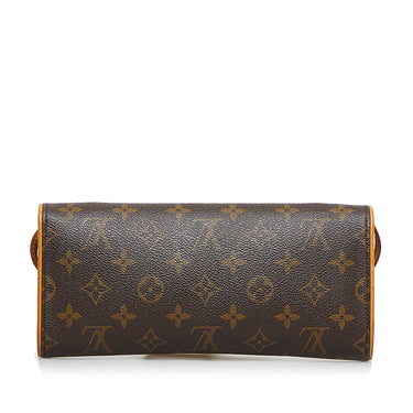 Louis Vuitton - Authenticated Clutch Bag - Leather Brown for Women, Very Good Condition