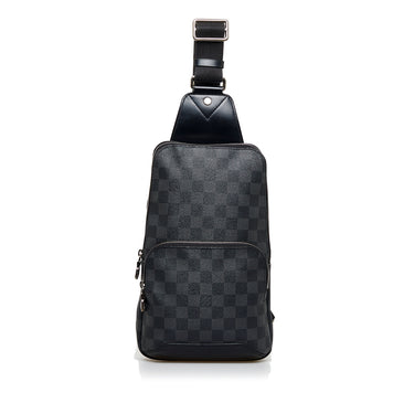 Green Louis Vuitton Damier Graphite Avenue Sling Crossbody Bag – Designer  Revival