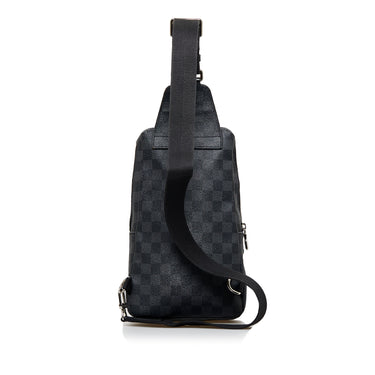 Green Louis Vuitton Damier Graphite Avenue Sling Crossbody Bag