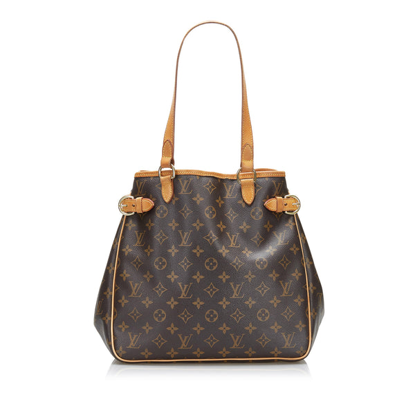 Louis Vuitton Vintage - Monogram Batignolles Vertical Bag - Brown