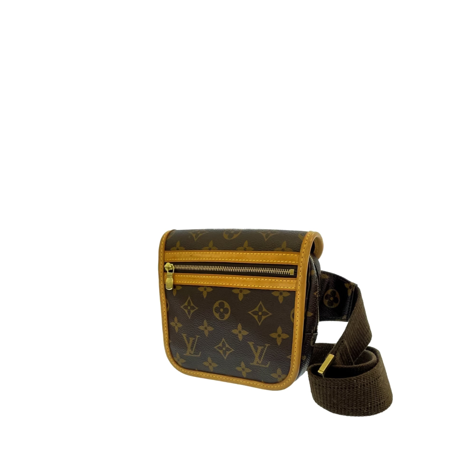 Brown Louis Vuitton Monogram Bosphore Belt Bag