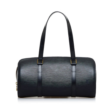 Louis Vuitton Black Epi Leather Noctambule Tote Bag Handbag ref