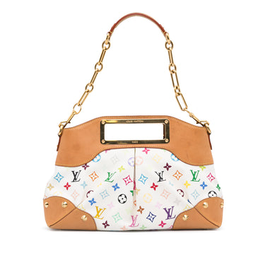 White Louis Vuitton Monogram Multicolore Chrissie MM Shoulder Bag –  Designer Revival