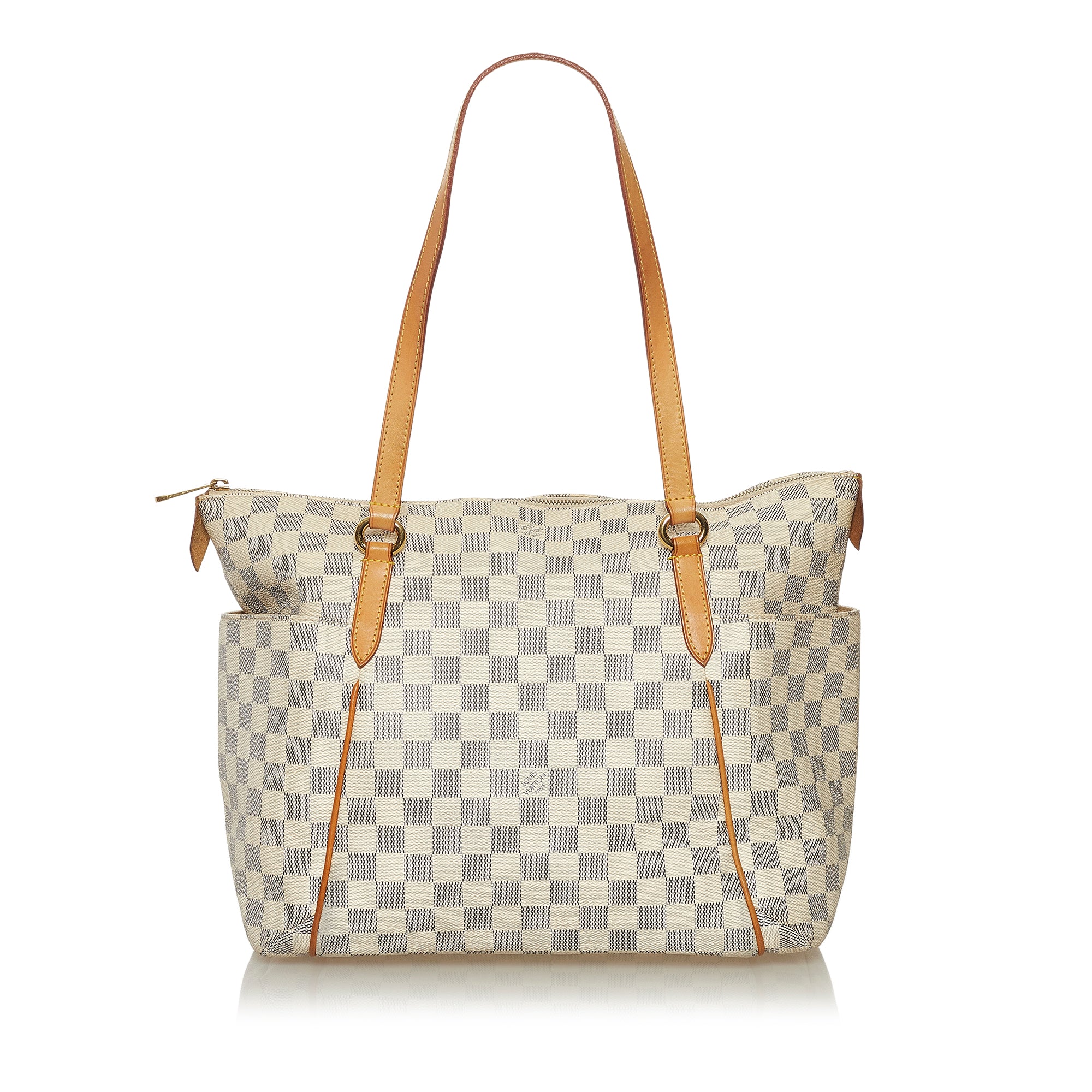 LV Totally GM Damier Azuer Tote Bag Canvas Louis Vuitton, Luxury