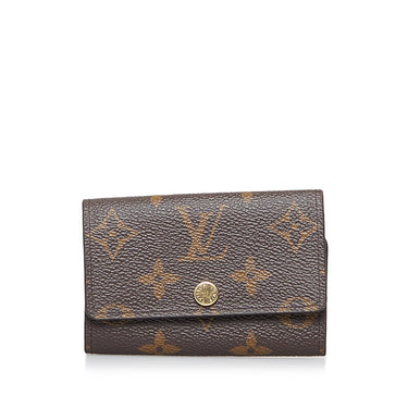 Brown Louis Vuitton Monogram Tulum Pochette Key Chain