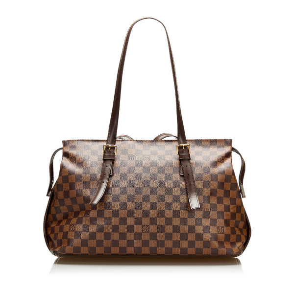 Louis Vuitton Chelsea Damier Ebene Shoulder Bag on SALE