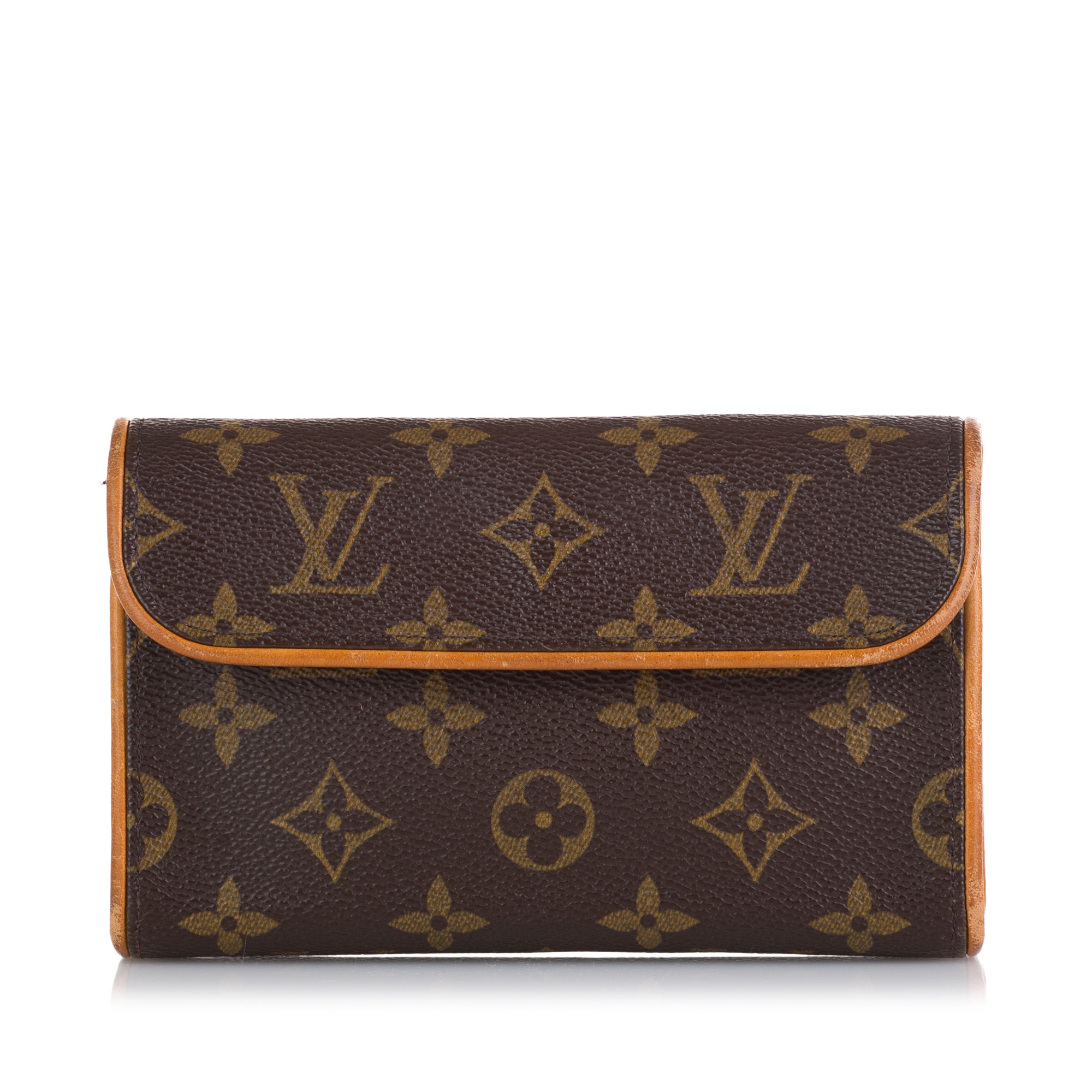 100% AUTHENTIC LOUIS VUITTON MONOGRAM CANVAS FLORENTINE POCHETTE