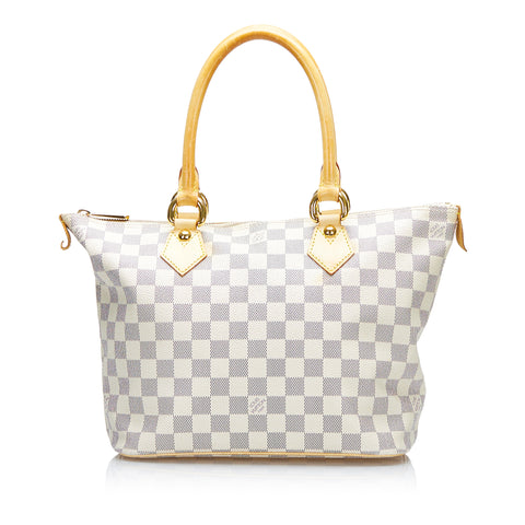 Louis Vuitton Damier Azur Canvas Saleya PM Bag Louis Vuitton