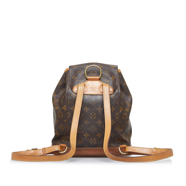 Brown Louis Vuitton Monogram Montsouris MM Backpack – Designer Revival