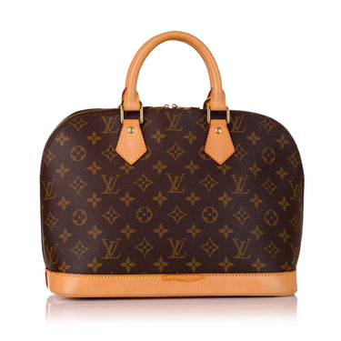 Brown Louis Vuitton Monogram Alma PM Handbag – Designer Revival