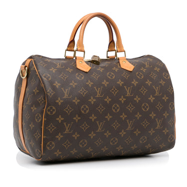 Brown Louis Vuitton Monogram Vernis Santa Monica Satchel – Designer Revival