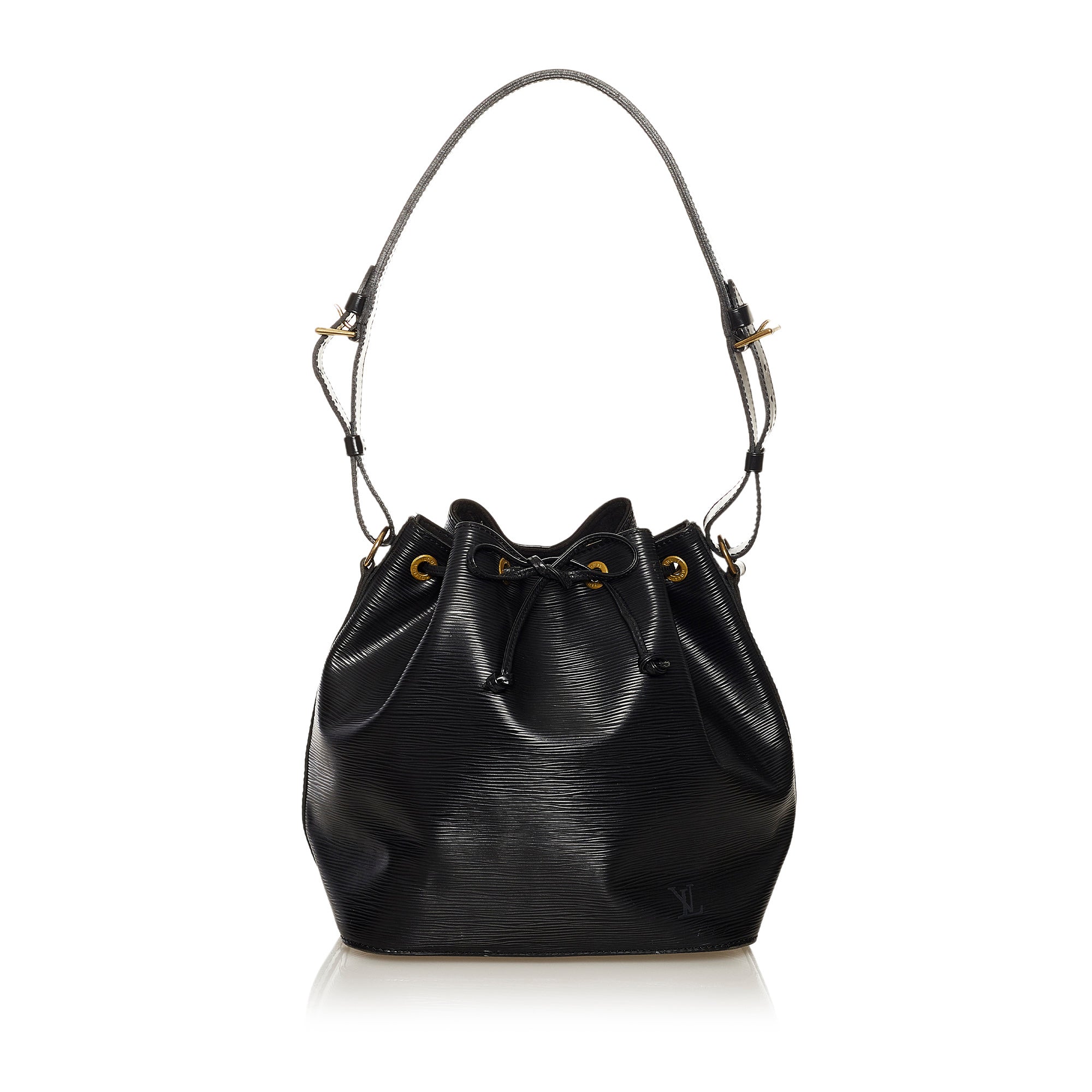 LOUIS VUITTON Epi Leather Petit Noe Black Shoulder Bag - Sale