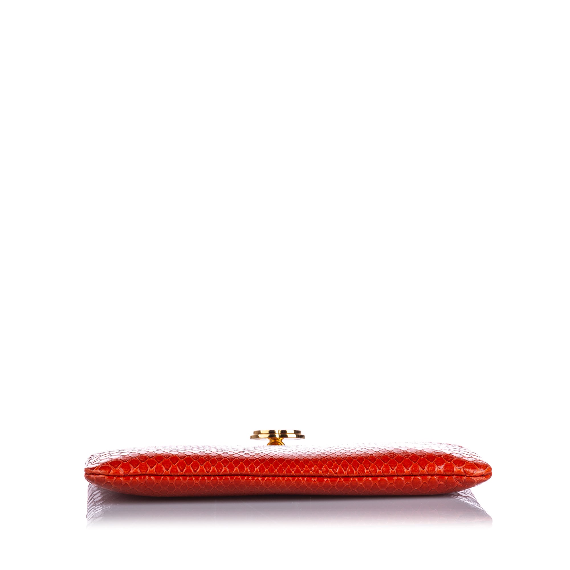 Red Gucci Broadway Snakeskin Evening Bag – Designer Revival