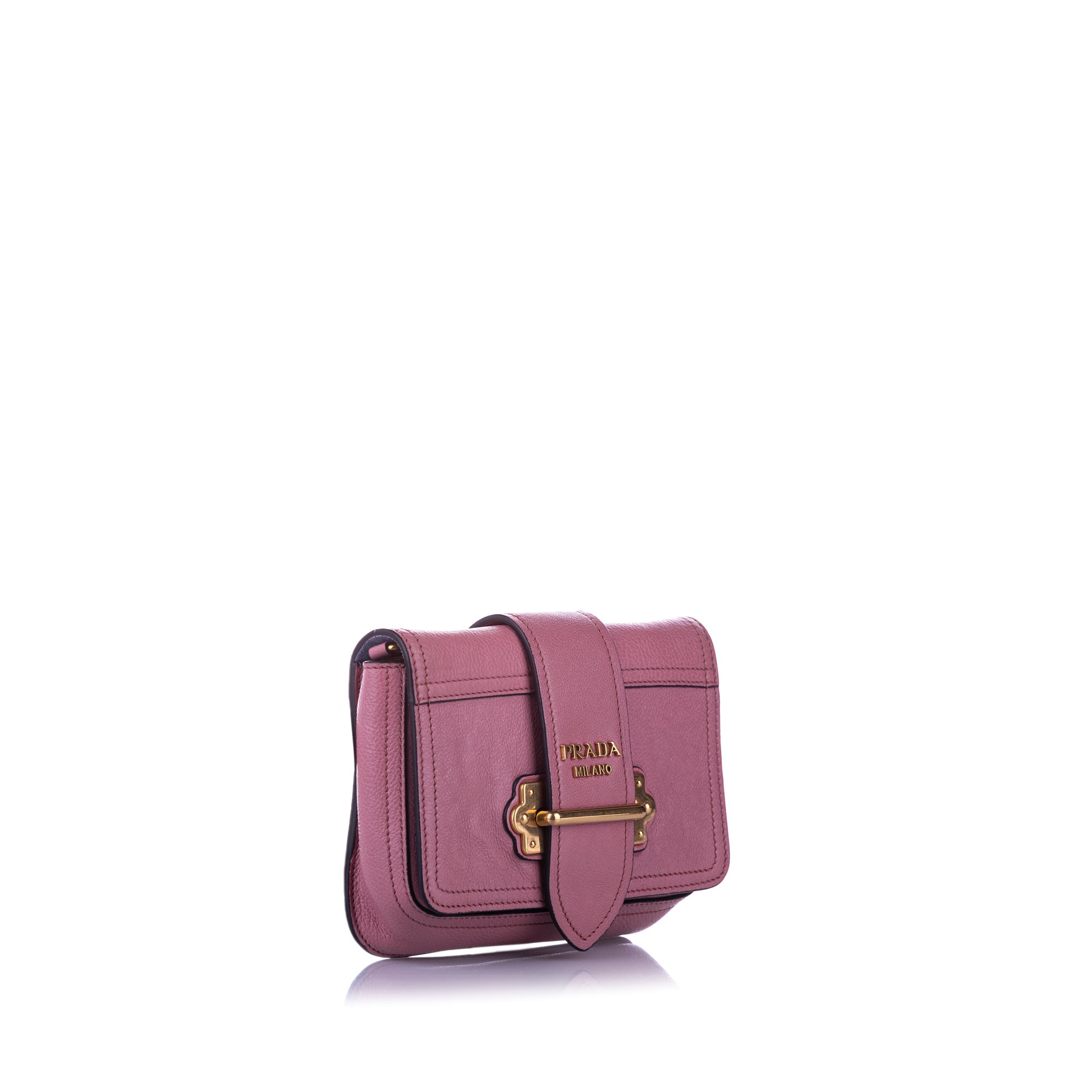 prada cahier bag pink