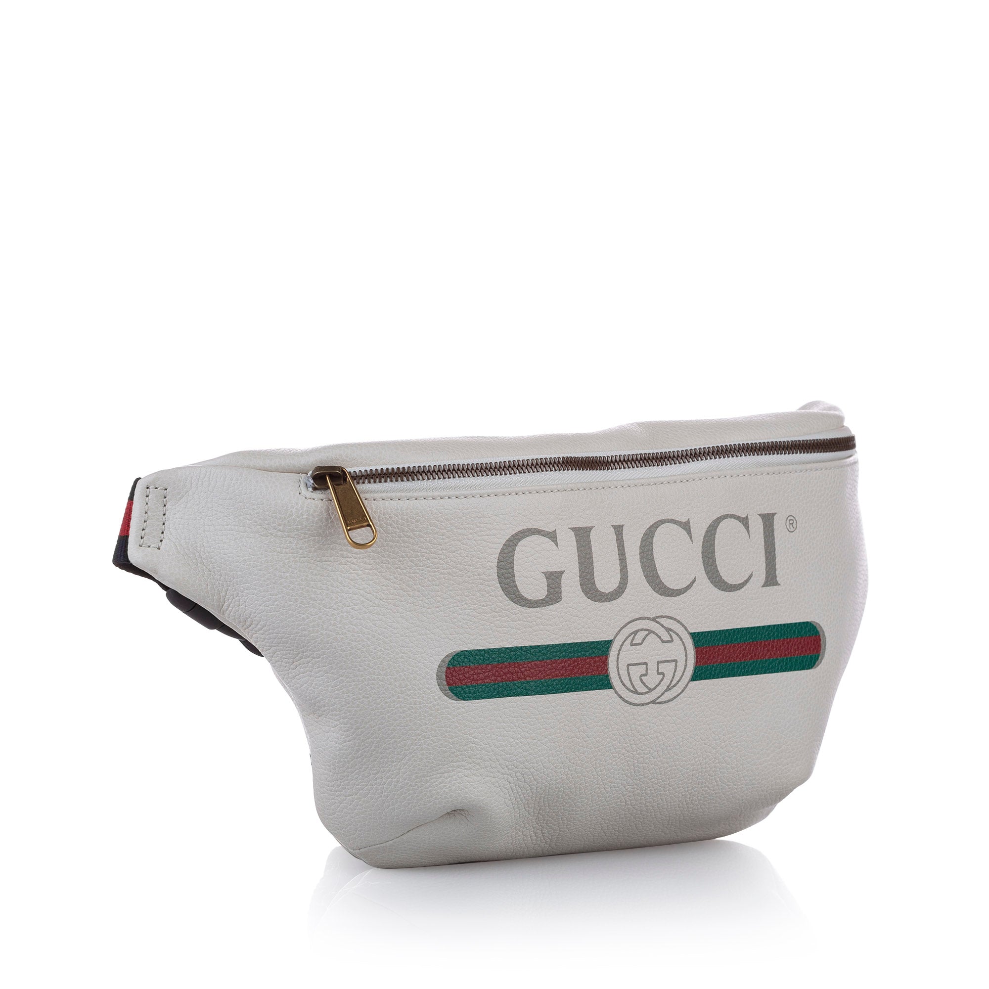 white gucci fanny pack