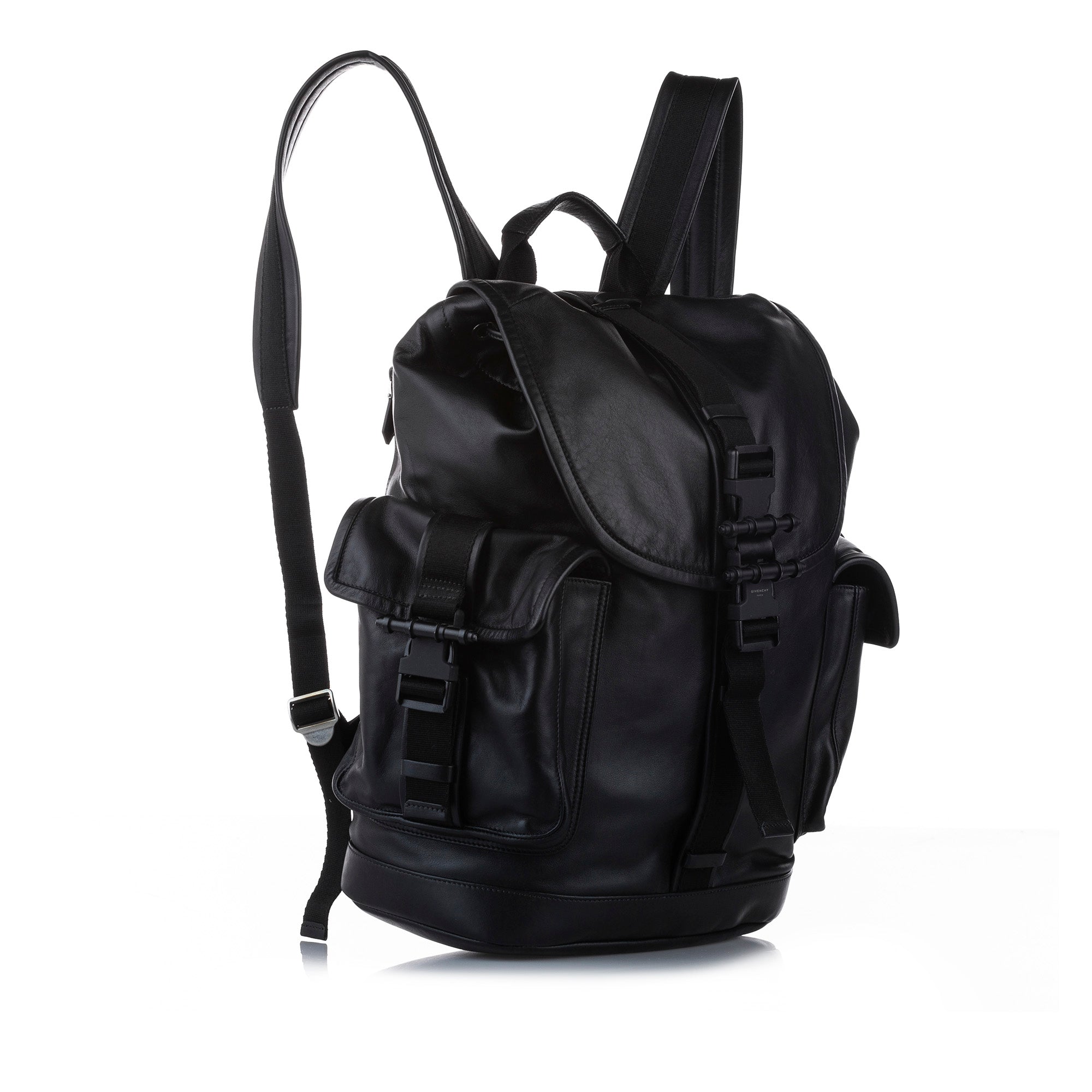 Black Givenchy Obsedia Leather Backpack 