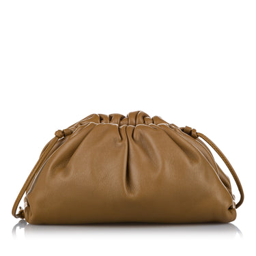 Loewe Brown Mini Raffia Bunny Crossbody Beige Leather Pony-style calfskin  ref.1030048 - Joli Closet