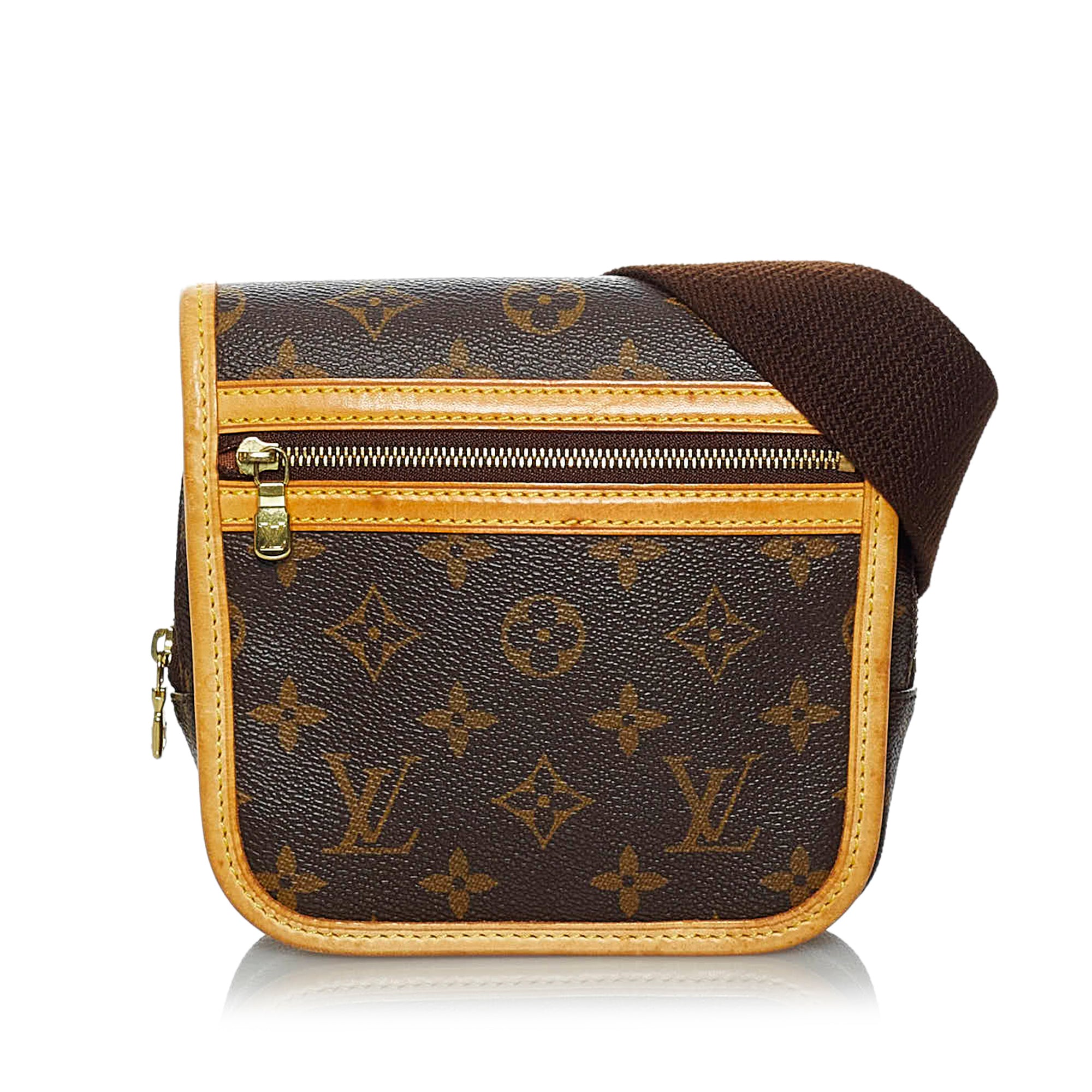 Louis Vuitton Tilsitt Leather Clutch Bag (pre-owned) in Brown