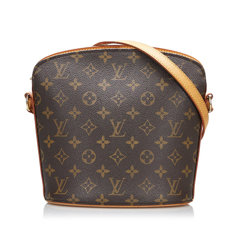 Louis Vuitton, Bags, Authentic Louis Vuitton Monogram  Sling Bag  Brown Leather