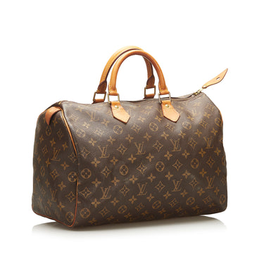 Brown Louis Vuitton Monogram Empreinte Speedy Bandouliere 30 Bag – Designer  Revival