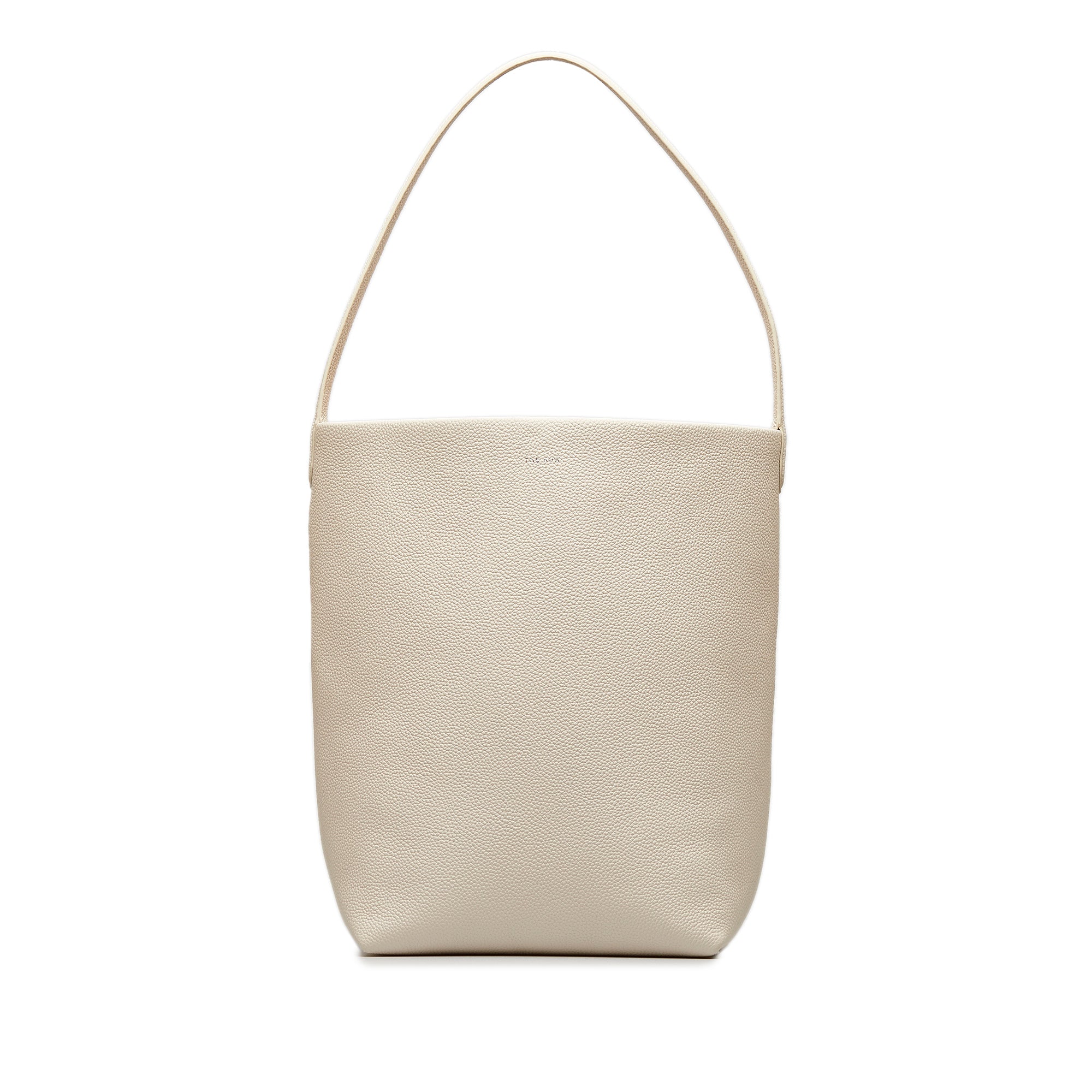 Image of Gray The Row Medium N/S Leather Park Tote