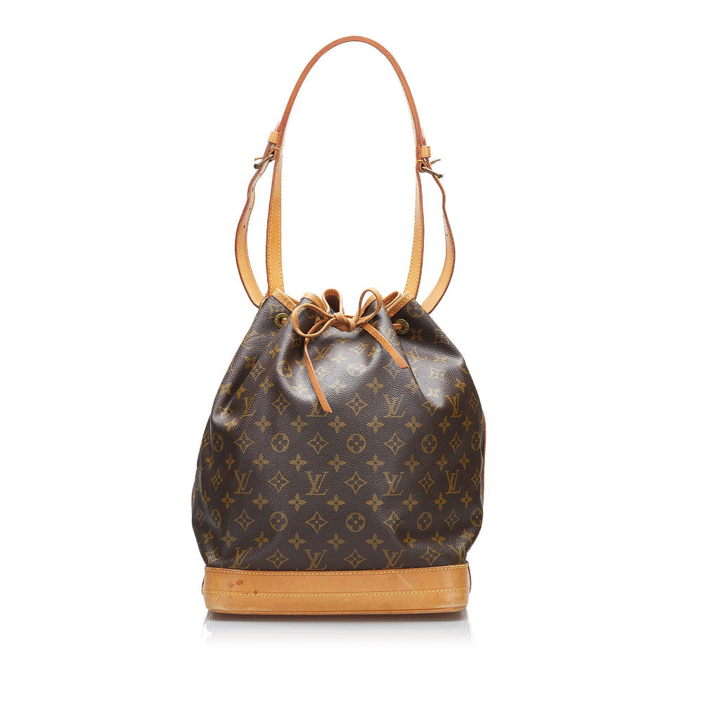 GM Monogram Leather Bucket Tote