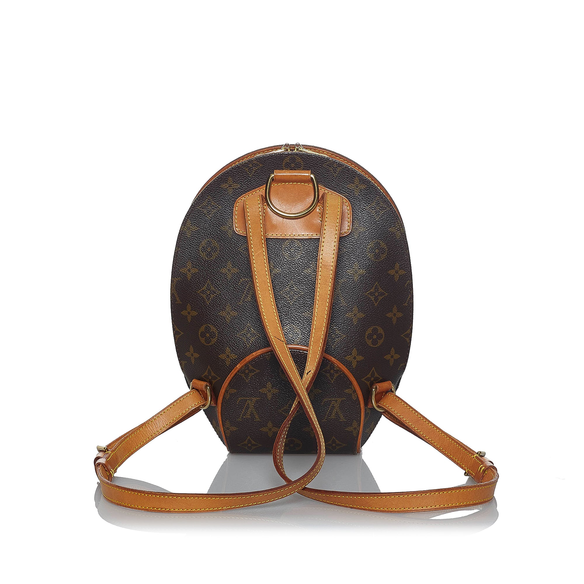 dejaWOOO  Brown Monogram Ellipse Backpack Bag