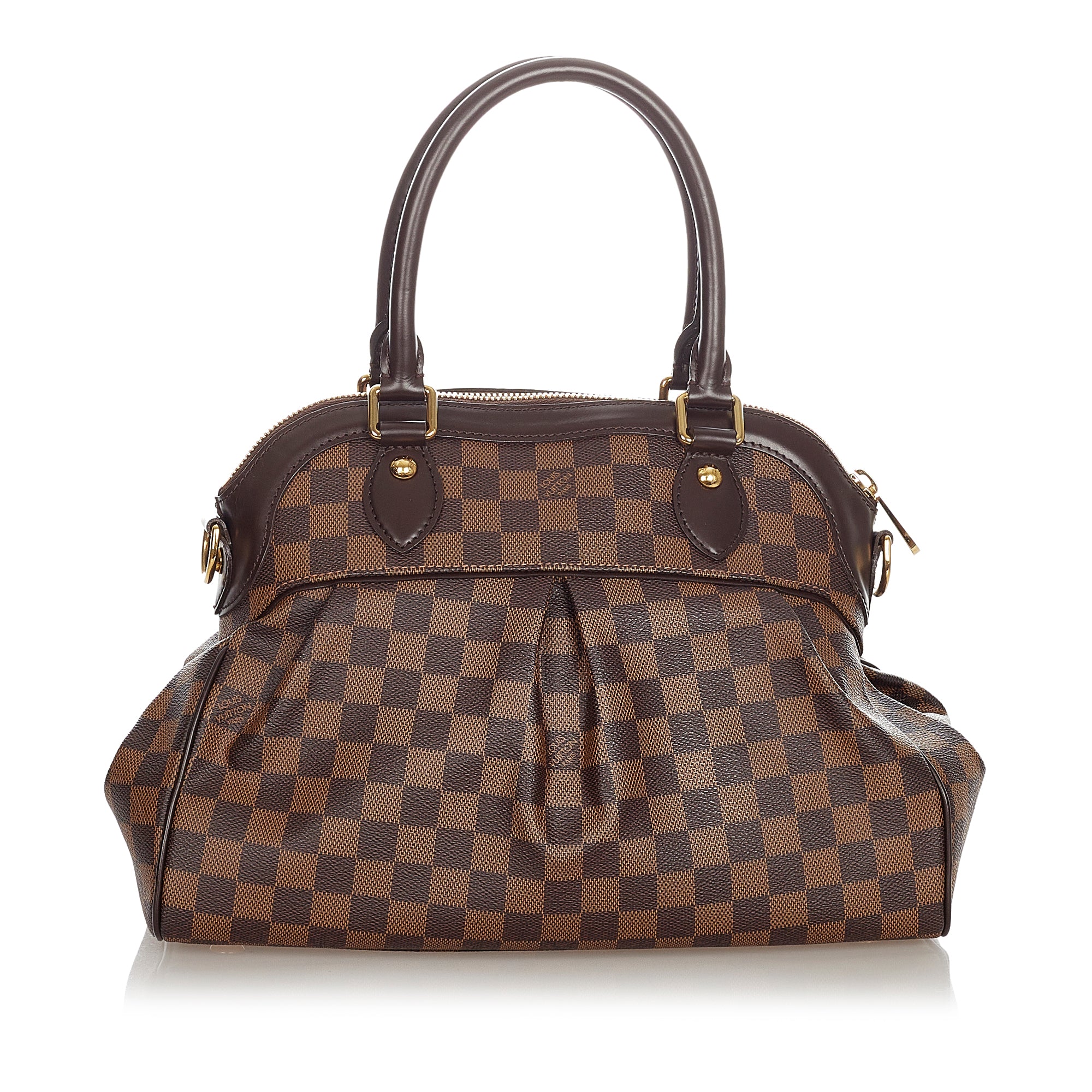 Brown Louis Vuitton Damier Ebene Trevi Bag – Designer Revival