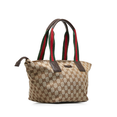 Brown Gucci GG Canvas Round Crossbody – Designer Revival