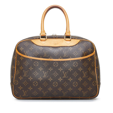 Brown Louis Vuitton Monogram Deauville Bag