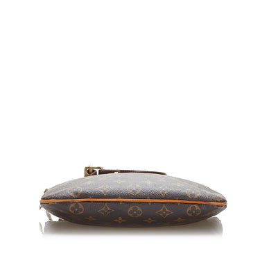 Gange cloth bag Louis Vuitton Brown in Cloth - 18233118