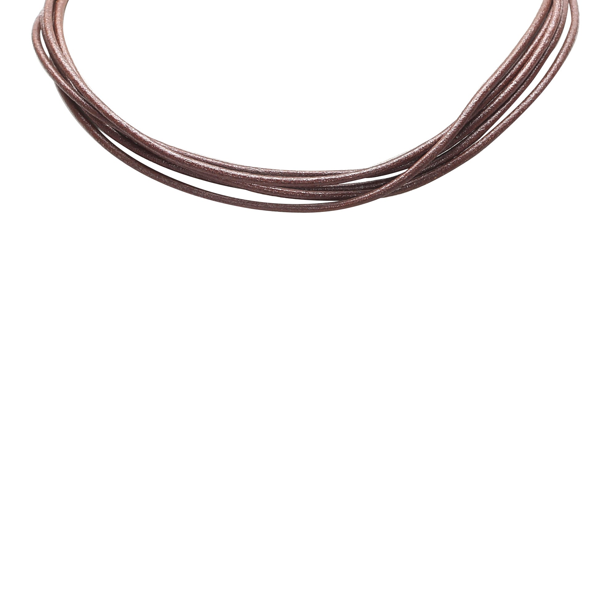 bvlgari leather choker