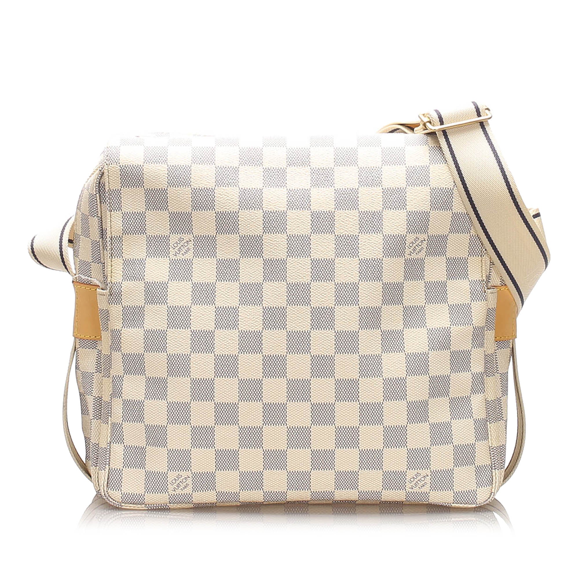 white louis vuitton luggage