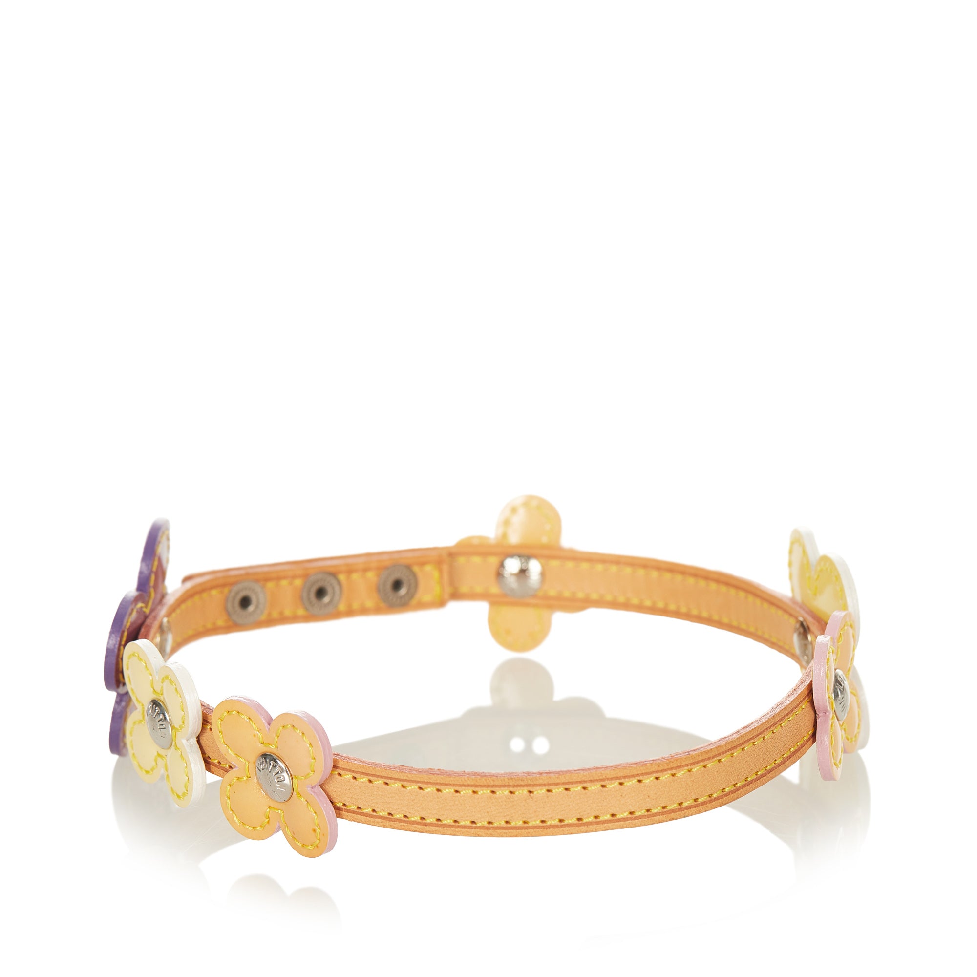 Louis Vuitton 238940 Monogram Vernis Flour Bracelet