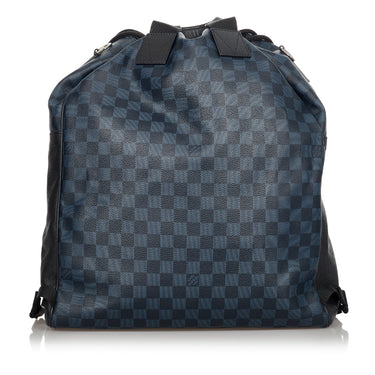 LV Apollo Backpack in Cobalt Black