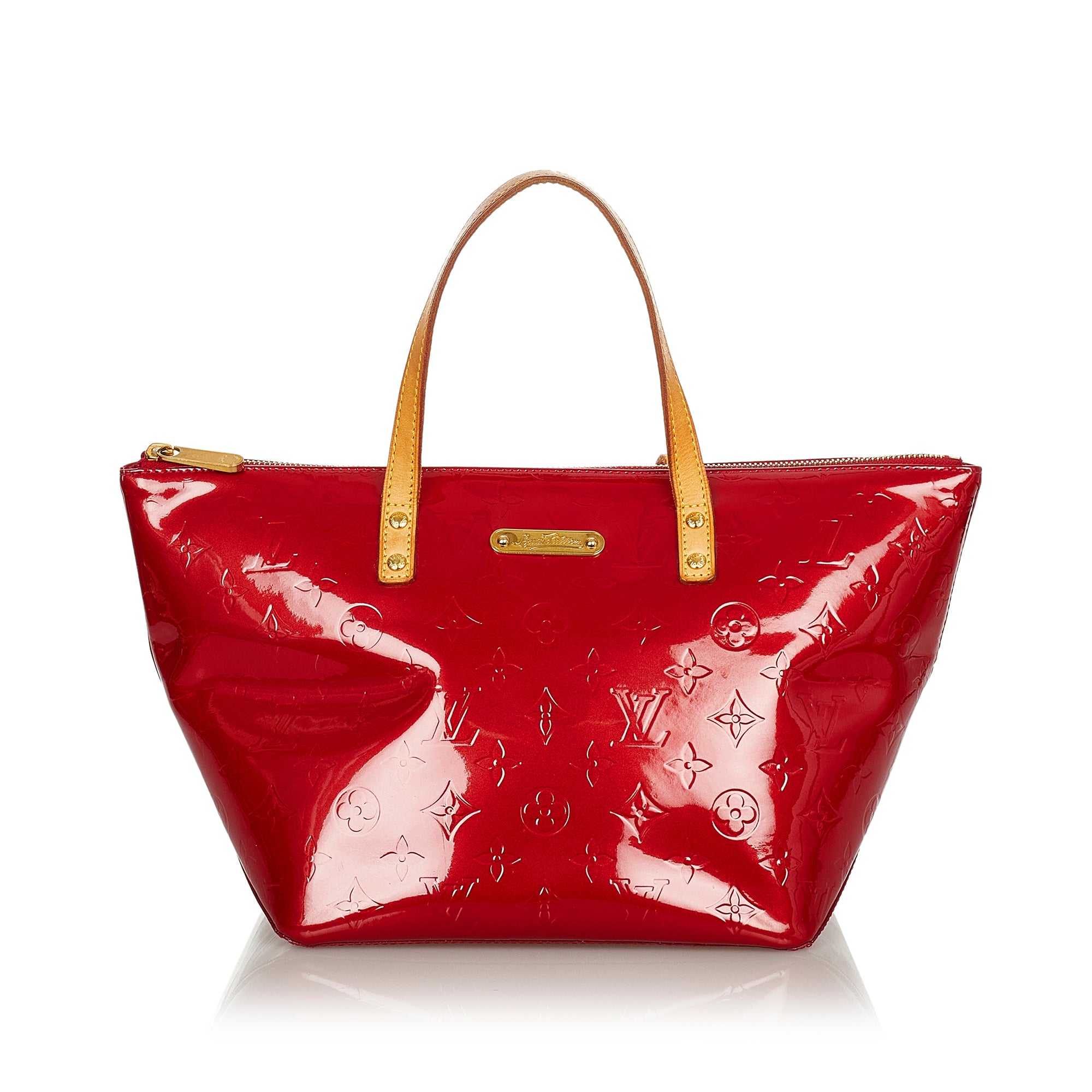 Louis Vuitton Bellevue Red Canvas Tote Bag (Pre-Owned)