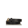 Black Gucci Leather Belt