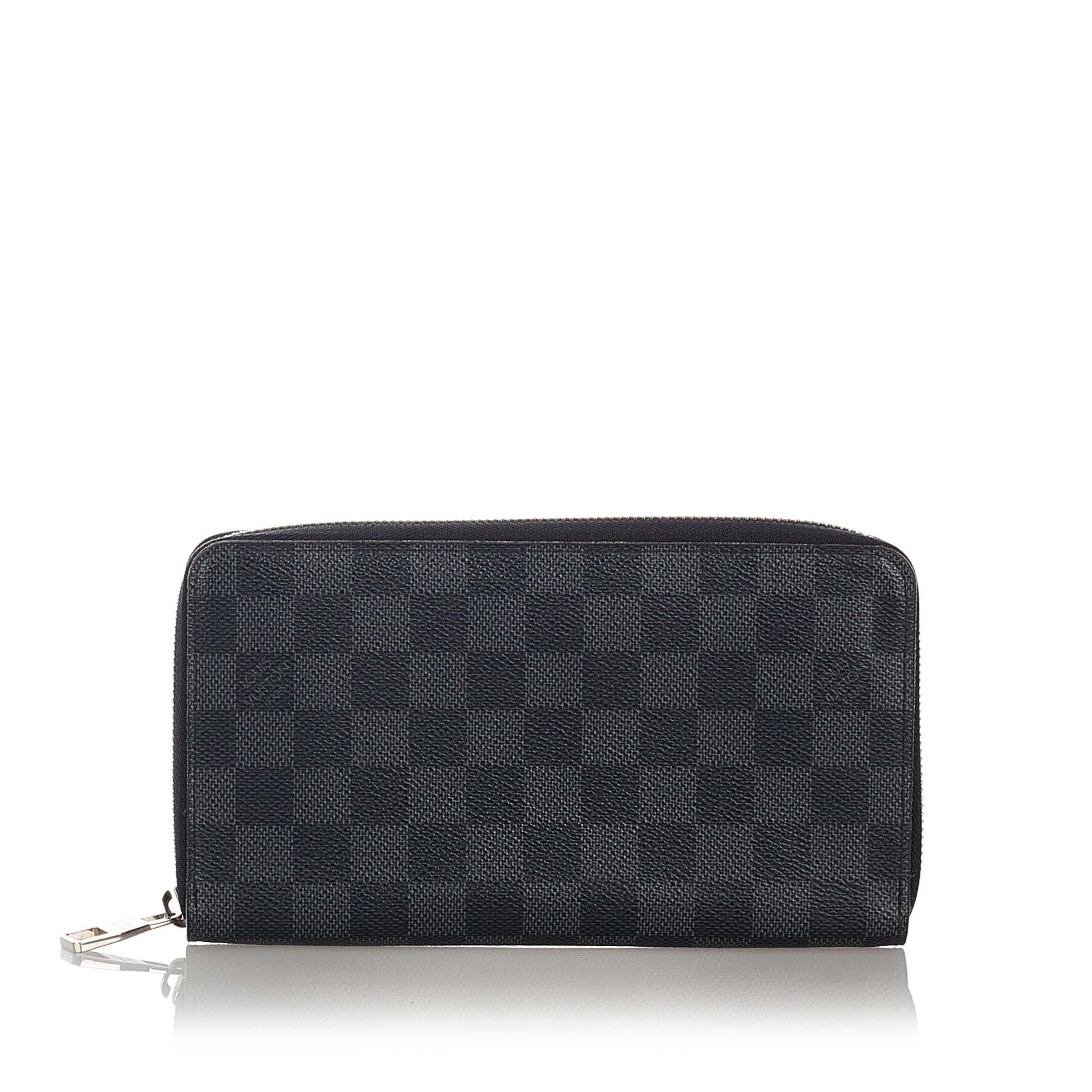 Zippy Wallet Vertical Damier Graphite Canvas - Wallets and Small