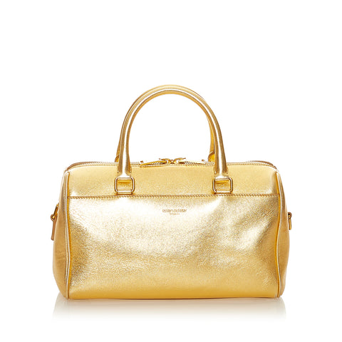 Yves Saint Laurent Vintage - Classic Baby Duffle Bag - Red - Leather Handbag  - Luxury High Quality - Avvenice