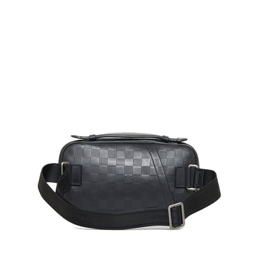 Black Louis Vuitton Damier Infini District PM Crossbody Bag – Designer  Revival