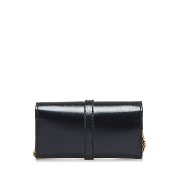 Celine C Wallet On Chain - Black Crossbody Bags, Handbags - CEL174087